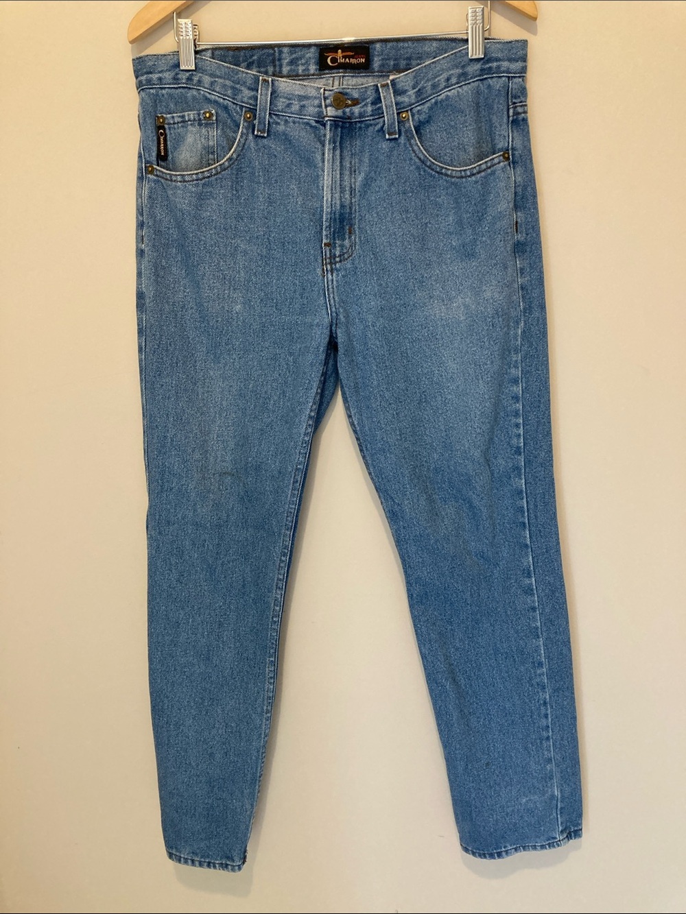 Cimarron  Light Wash High-Rise Jeans Sz34